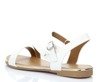 Białe sandały Courtney- Obuwie