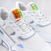 Biało - szare buty sportowe z holograficznymi wstawkami Shavona - Obuwie