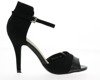 Czarne sandały na szpilce Missenah - Obuwie