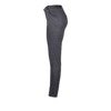 Czarne spodnie w szarą pepitkę PLUS SIZE - Spodnie