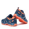 Granatowo-pomarańczowe męskie buty sportowe Jonas - Obuwie
