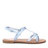 Niebieskie sandały Alessandro - Obuwie