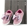 Royalfashion Różowe buty dziewczęce z kokardką Pion