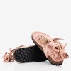 Różowe sandały japonki wiązane Celione - Obuwie