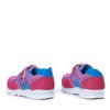 Różowo-niebieskie dziecięce buty sportowe Sammy - Obuwie
