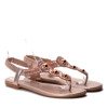 Różowo-złote sandały Joachimme - Obuwie