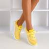 Żółte sportowe buty damskie Aksu- Obuwie