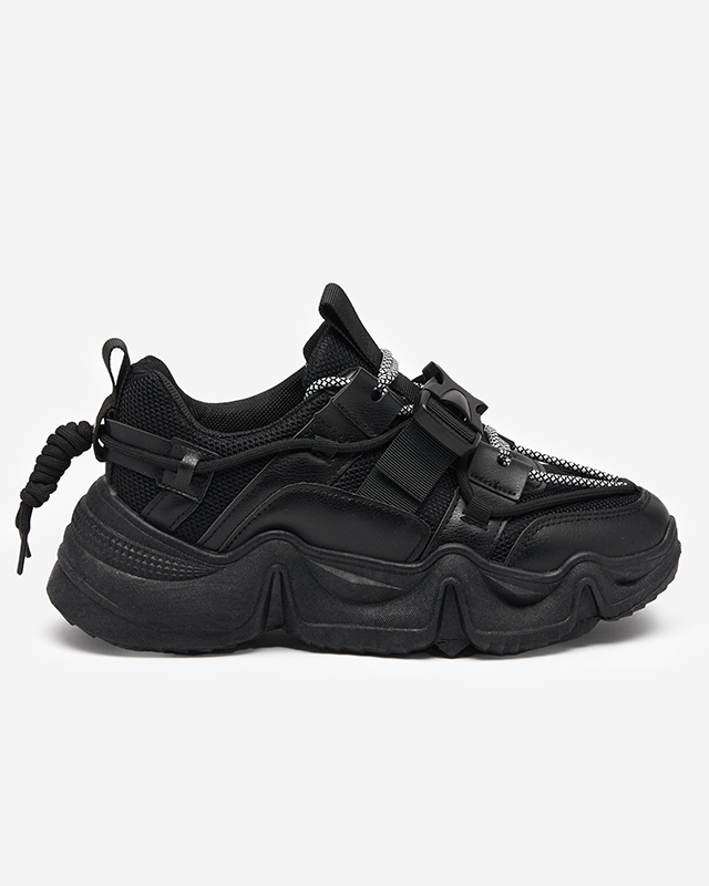 OUTLET Чорні жіночі спортивні кросівки Electri - Взуття