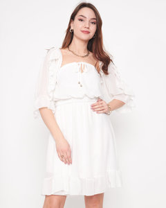 Біле жіноче іспанське плаття - Одяг