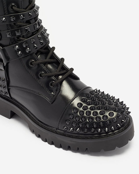 OUTLET Чорні жіночі черевики на шпильках Fioppo - Взуття