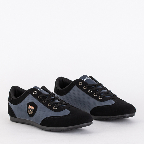 OUTLET Темно-сині чоловічі кросівки Grefini- Footwear