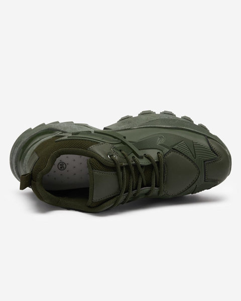 Темно-зелені жіночі кросівки Melitro