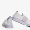 Жіноче спортивне взуття світло-сірого кольору - на Andalia - Взуття 1