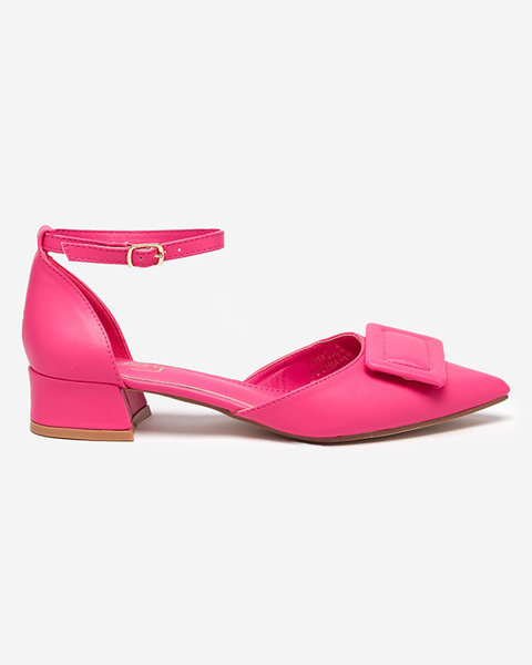 Жіночі туфлі кольору фуксія на плоскому каблуці Beriji - Туфлі